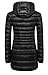 wantdo Women's Packable Puffer Coat Hooded Lightweight Long Winter Coats