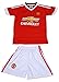 2015 Manchester United #10 Rooney Kids Home Soccer Jersey & Shorts Youth Sizes (12-13 Years)