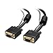 Cable Matters VGA Cable with Audio (SVGA Monitor Cable with 3.5mm Stereo Audio) 35 Feet