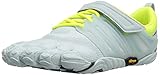 Vibram Women's V-Train Cross-Trainer Shoe, Pale Blue/Safety Yellow, 37 EU/6.5 M US