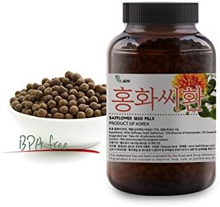 [Korean Herbal Pills] Natural Safflower Seeds ( Carthamus Tinctorius ) / 홍화씨 환 5oz (142g)