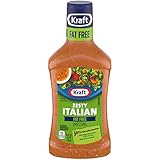 Kraft Free Zesty Italian Fat Free Dressing, 16 Ounce Plastic Bottles