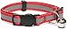 Friends Forever Breakaway Cat Collar - 4 Pack Fancy Reflective Cat Collars Breakaway with Bell - Pink/Red/Black/Blue Adjustable Nylon