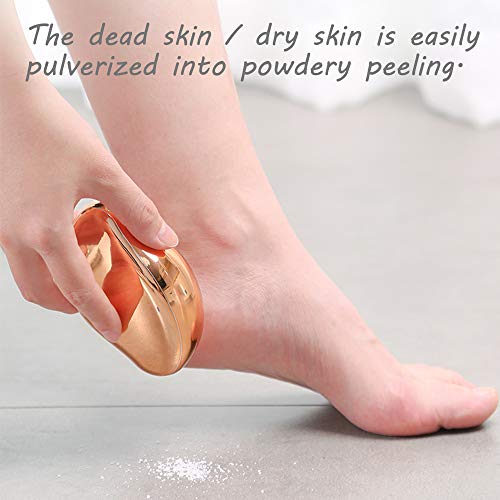 Feiyang Smart Foot File & Pumice Stone,Professional Pedicure Tools for Dead Skin Callus Remover - Exfoliates Feet & Smooths Skin (Green-blue)