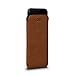 UltraSlim Leather Sleeve Case for iPhone Xs & X (Tan)