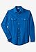 KingSize Men's Big & Tall Signature Solid Flannel Shirt