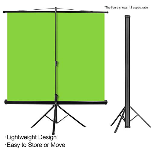 EMART 107" Green Screen Stand, Professional Chromakey Background with
