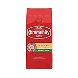 Community Coffee Premium Ground, Half Caff, 12 Ounce (Pack of 3)