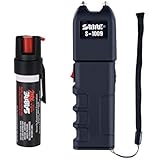 Sabre Pepper Spray &amp; Stun Gun Self-Defense Kit— Police Strength Red Pepper Spray PLUS a Stun Gun with Anti-Grab Technology &amp; Flashlight