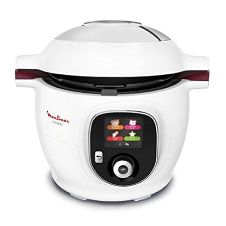 Moulinex Multikocher, intelligent, Cookeo, 100 Rezepte + Schöpfkelle CE7001-00