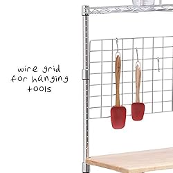 Honey-Can-Do SHF-01608 Bakers Rack with Kitchen