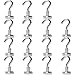 FICBOX 15 Pack Magnetic Magnet Hooks, 12 Pound Strong Heavy Duty Refrigerator Pull Power Neodymium Magnets Hanging Hook