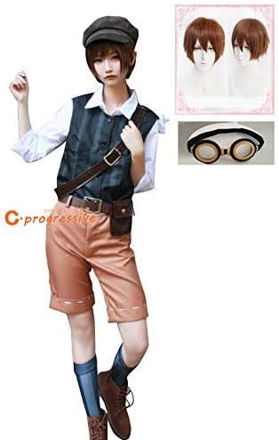 Amazon Co Jp C Progressive アイデンティティv 第五人格 傭兵 コスプレ スプリング マルタ ベタンフェル 衣装 Identity V サバイバー 帽子付属 ウィッグ追加可能 女服装 ウィッグ L ホビー 通販