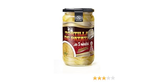 PREPARADO DE TORTILLA SIN CEBOLLA 580 ML: Amazon.es: Alimentación ...