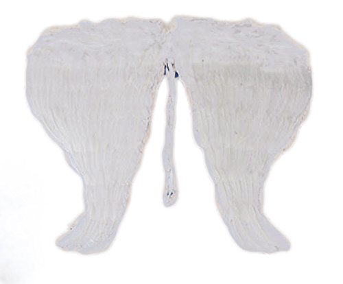 Star Power Women Angel Feather Wings, White, One Size (36")