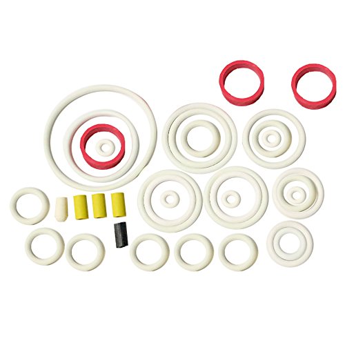 Black Knight 2000 Pinball White Rubber Ring Kit