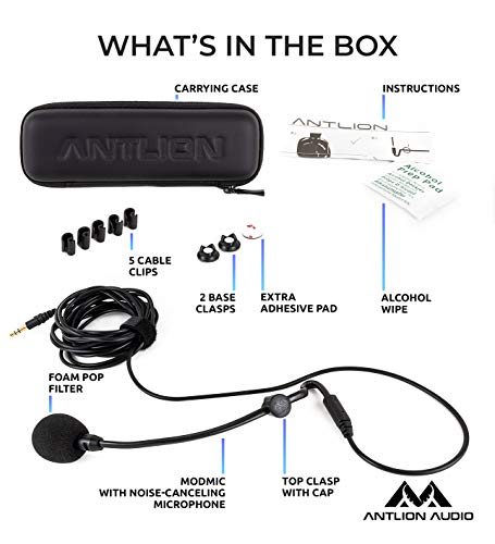 Antlion Mic Antlion Audio ModMic USB Attachable Noise-Cancelling