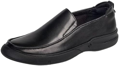 Rockport Junction Point Slip‑On Men Shoes 13 Black Leather Comfort Walk H79443 Men main image 4