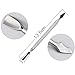Cuticle Pusher Remover Kit, Cuticle Tools, Manicure Sets, Double Ended, Stainless Steel 4 Piece in Tin Box