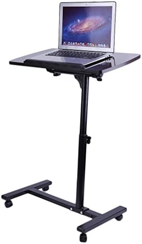 SUGARHOST Adjustable Overbed Rolling Table Over Bed Laptop Food Tray Hospital Desk