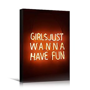 signwin Canvas Wall Art Light Quotes Bedroom Industrial...