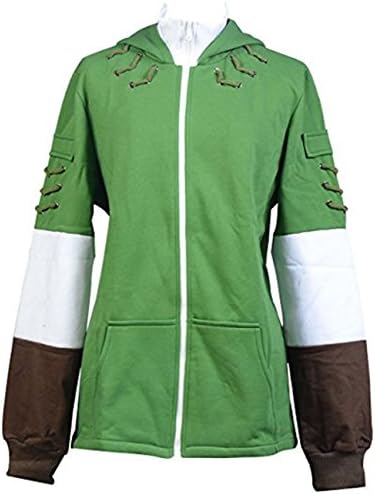 ALLTEN Link Hoodie Zipper Coat Hyrule Jacket Costume XL