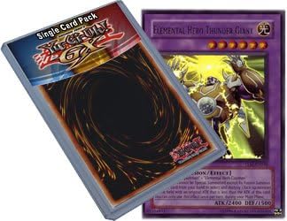 Yu-Gi-Oh : TLM-EN036 Unlimited Ed Elemental Hero Thunder Giant Ultra Rare Card - ( The Lost Millennium YuGiOh Single Card )
