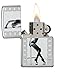 Zippo Pole Dancer Pocket Lighter, High Polish Chrome