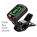 Per Newly Digital Clip Type Electric Digital Guitar Tuner Foldable High Sensitivity Rotating Clip Guitar Ukulele Violin Bass Twelve Equalsthumb 1