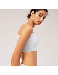 Sujetador sin costuras para dama, sujetador acolchado sin tirantes para dama, paquete de 3 unidades