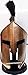 Medieval Armour KING LEONIDAS GREEK SPARTAN 300 Roman Helmet on Wooden Stand