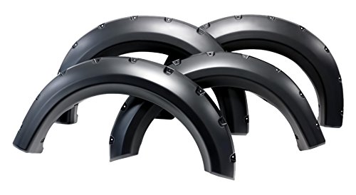 Magnus FF-SF015B Pocket Riveted Precision Molding Fender Flare, 4 Piece for Ford F-150