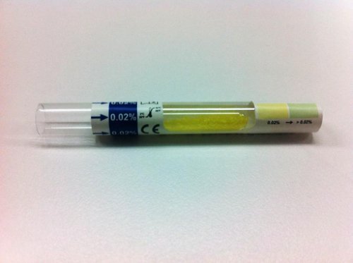 Mission Breath Test Alcohol Detector, 0.02 BAC, Pack of 3, Disposable Breathalyzer, FDA Approved.