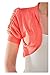 G2 Chic Women's Solid Ruched Bolero