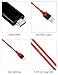 Phone Screen to TV Cable, BOJECHER HDMI Adapter Cable 6.5ft 1080P HDTV Compatible with PhoneX/8/7/6/5 Series Pad Air/Mini/Pro to TV Cable【Not Support Netflix】