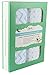 Pack N Play Portable Crib / Mini Crib Sheet Set 100% Jersey Cotton for Baby Boy by Ely's & Co. - Blue Chevron and Polka Dot 2 Pack