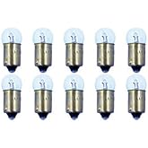 CEC Industries #51 Bulbs, 7.5 V, 1.65 W, BA9s Base, G-3.5 shape (Box of 10)