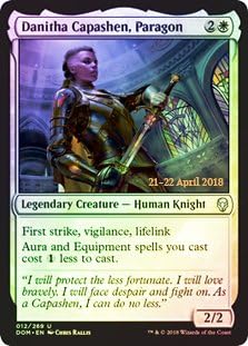 Magic SinglesDanitha Capashen, Paragon - Foil - Dominaria - Prerelease Promo