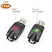 LeSB 2-Pack USB Charger Cables Compatible for 510 Thread USB Ego Charger with OverCharge Protection (USB).