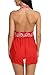 Avidlove Women Outfits Halter Lingerie Mini Nightwear Lace Babydoll Red XL