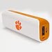 NCAA Clemson Tigers APU 1800GS USB Mobile Charger, White