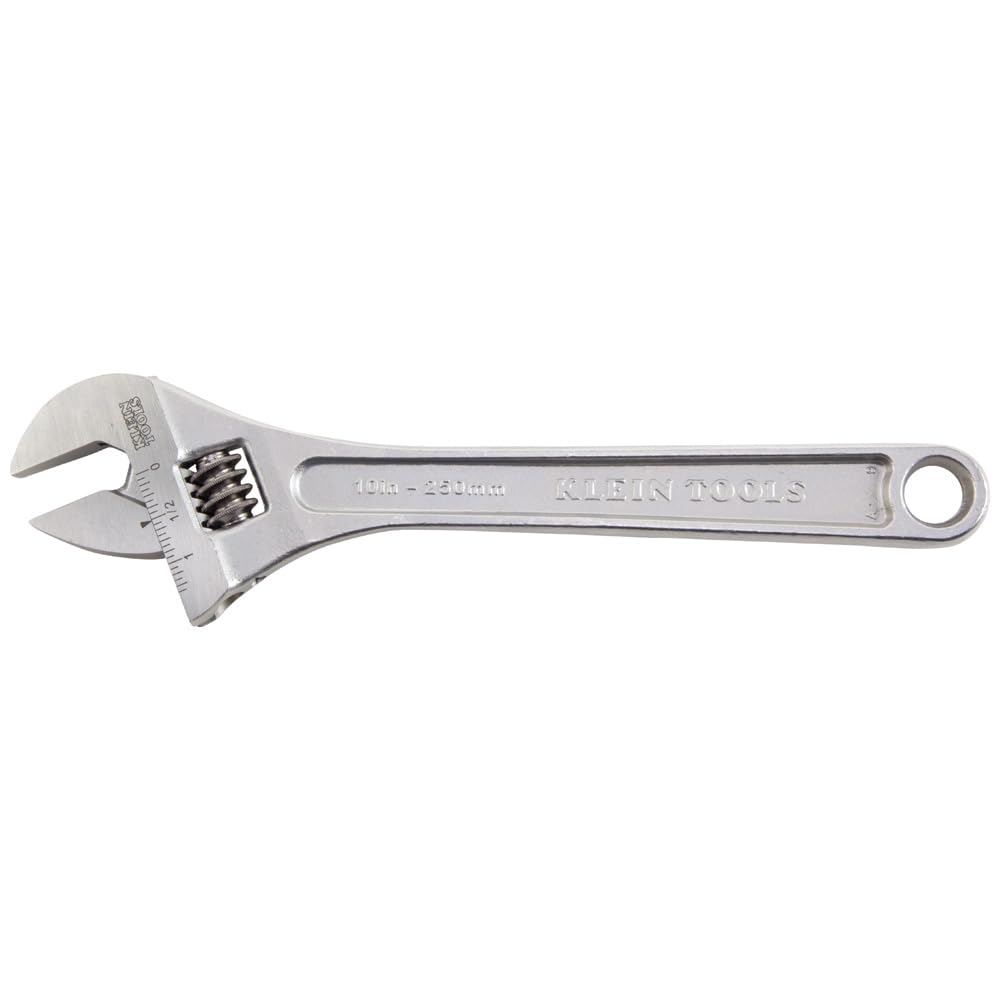 Adjustable Wrench, Extra-Capacity, 10-Inch Klein Tools 507-10