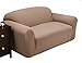 Stretch Sensations, Newport Loveseat Slipcover, Regular Loveseats, Perfect Chair Protection, Comfortable Easy Stretch Fabric (Wheat)