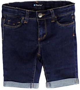 Tractor Girls Shorts (7, Indigo)