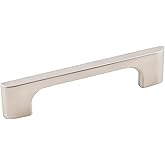 Jeffrey Alexander Leyton Cabinet Pull, Satin Nickel