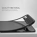 Wireless Charger iPhone 8 PLUS Case, iPhone 7 PLUS Case, FLOVEME Slim Fit Hybrid Armor Ultra Anti Scratch Lightweight Soft TPU Bumper Shockproof Protective Clear Hard PC Back Cover, Transparent Black