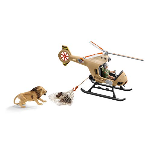 schleich 42476 Helikopter Tierrettung, für Kinder ab 3 Jahren, Wild Life - Spielset – Bild 6
