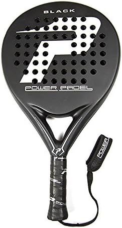 Padel tennis racket POWER PADEL - Model Black Mate - OFFICIAL CATALOGUE YEAR 2016 - man and woman