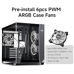 PCCOOLER C3T500 ARGB PC Case Mid Tower Desktop