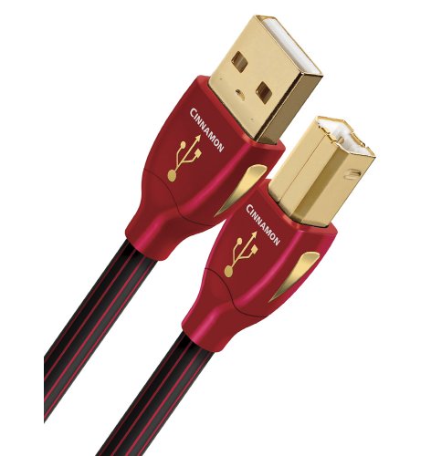 AudioQuest Cinnamon A to B USB Cable - 0.75 Meters
